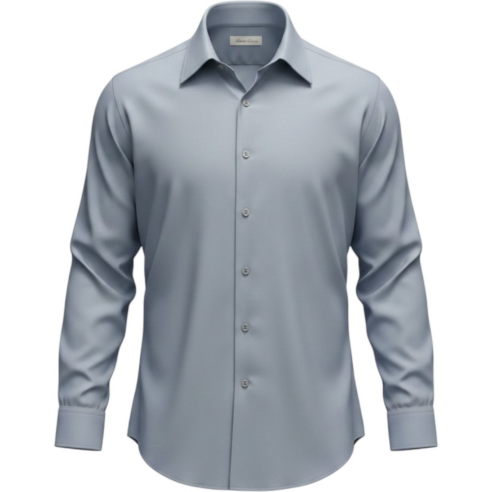 Kenneth Cole Mens Slate Gray Long Sleeve Button Down Dress‎ Shirt Size XL